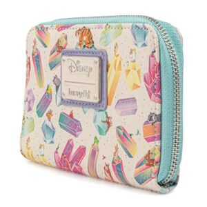 Loungefly Disney Crystal Sidekicks Zip Around Wallet