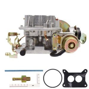 NENKUTEN 2 Barrel Carburetor 2100 2150 A800 Carb for Ford 289 302 351 Mustang Jeep Engine F100 F150 F250 F350 360 Cu Carb Replace Motorcraft/Autolite 2100 2150 with Electric Choke Mounting Gasket