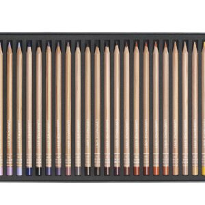 Caran d'Ache Luminance 6901 Box of 100 Individual Coloured, Artists, Colour Coded Pencils & 1 Full & 1 Pencil Blender