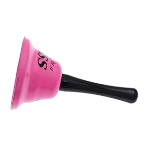 Ring for a Kiss/Hug,Call Bell for Family Loves, Musical Hand Bells, Cow Bells with Stick Grip Handle Bell for Cheering at Sporting & Wedding Events,Jingles, Ringing (Ring for a KISS)