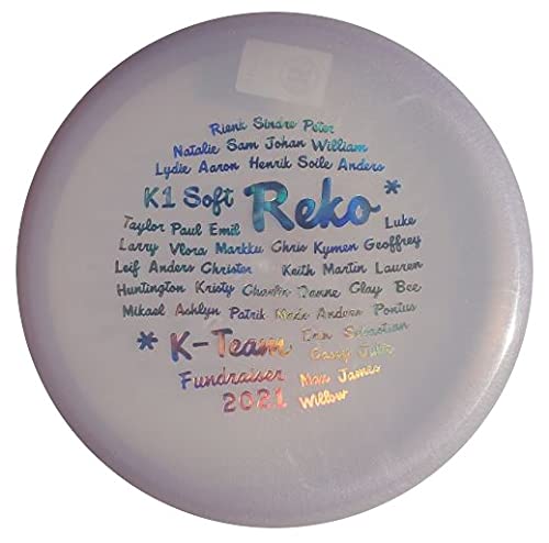 Kastaplast Limited Edition 2021 Team Series K1 Soft Reko Putter Golf Disc [Colors May Vary] - 173-176g