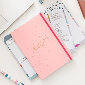 Busy B Everyday Diary January to December 2022 - A5 Pink Week to View Planner with Notes