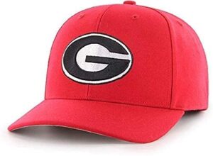 georgia classic hats - fitted caps snapback and dad hats available (xl) red