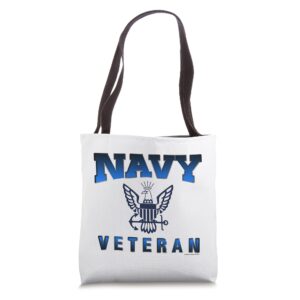 NAVY VETERAN USN LOGO Tote Bag