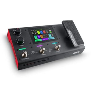 headrush mx5 - black - electric guitar multi effects pedal with touch screen, expression pedal, looper, and audio interface