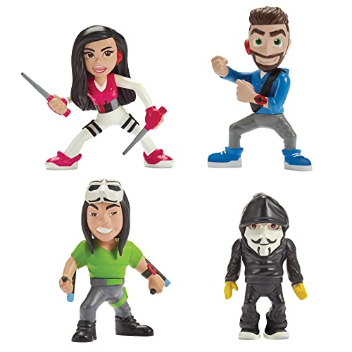 Spy Ninjas Collectible Figure 4-Pack with Vy, Multicolor, (41131)