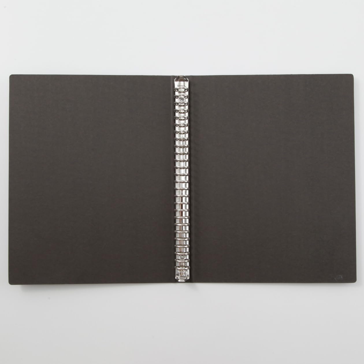 MUJI B5 Size 26 Rings Binder Recycled Paper Binder Dark Gray