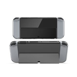 ECHZOVE Nintendo Switch OLED Protective Case, Switch OLED Clear Cover Case TPU Case for Joyons, Case for Nintendo Switch OLED 2023