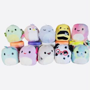 KellyToy Squishmallows Micromallows 2.5” Mystery Squad Series 2 in Sealed Capsule Plush Stuffed Toy