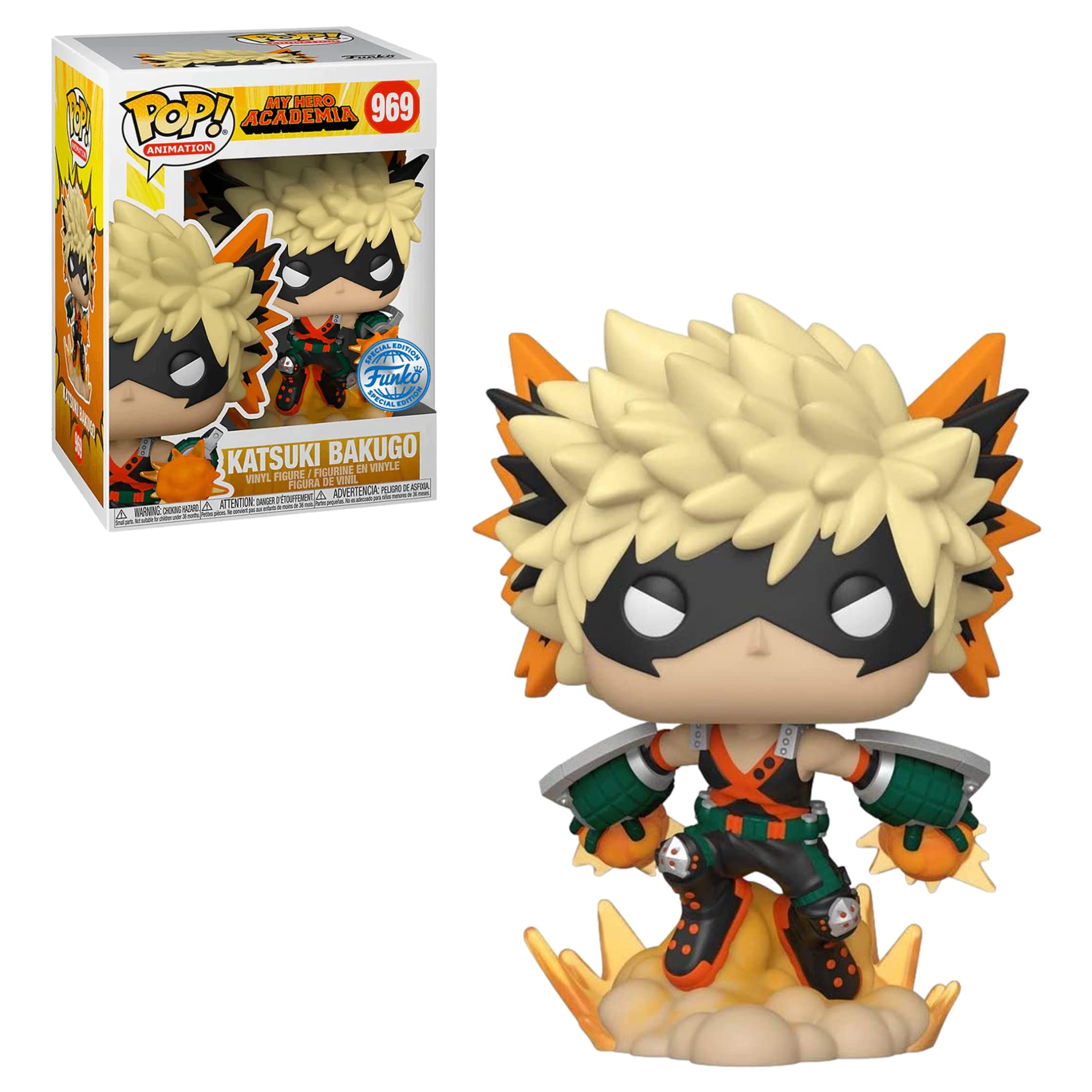 Funko! Pop Animation: My Hero Academia - Katsuki Bakugo (Explosion) Figure (Hot Topic Exclusive)