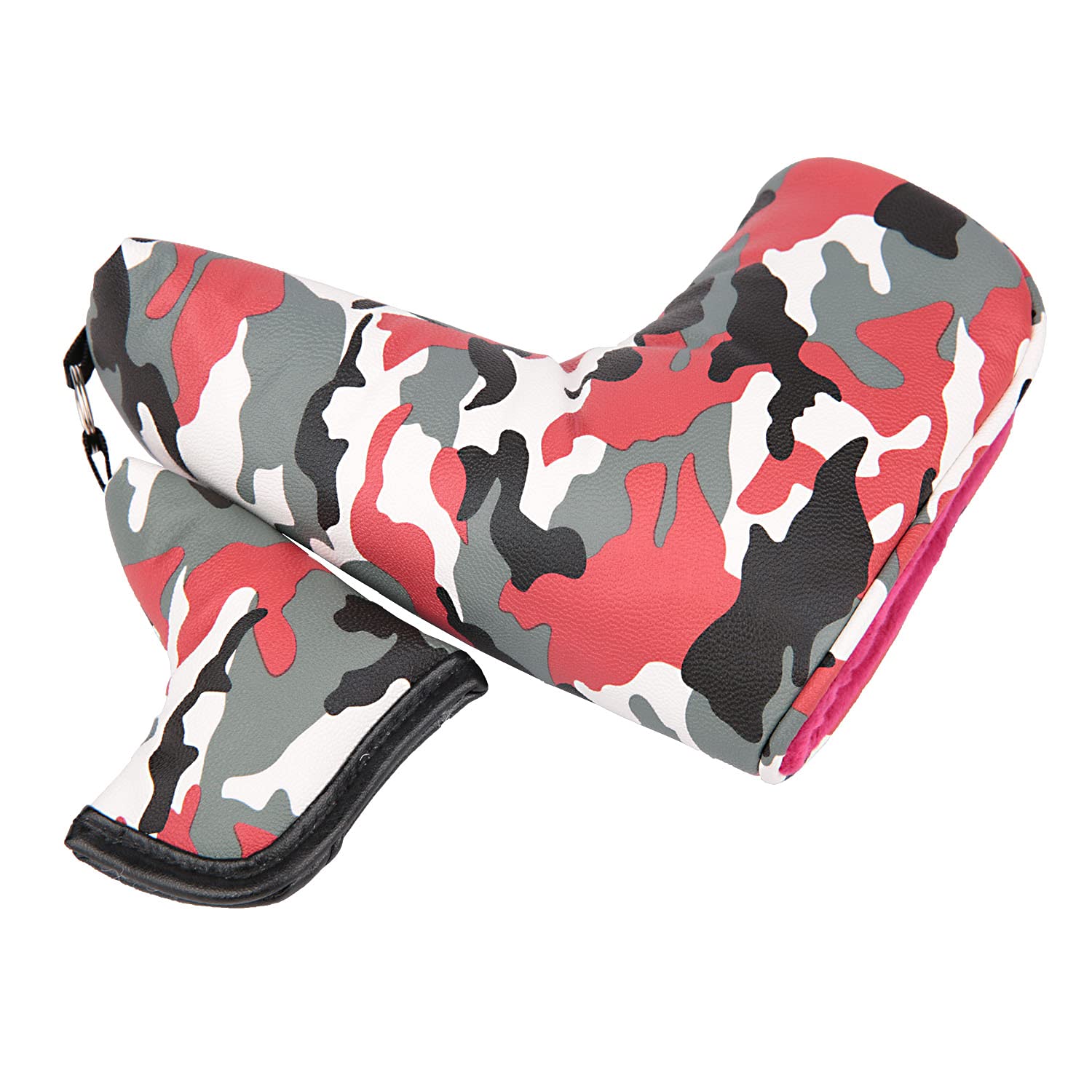 Golf Builder Red Camouflage Golf Club Blade Putter Head Cover Camou Putter Cover