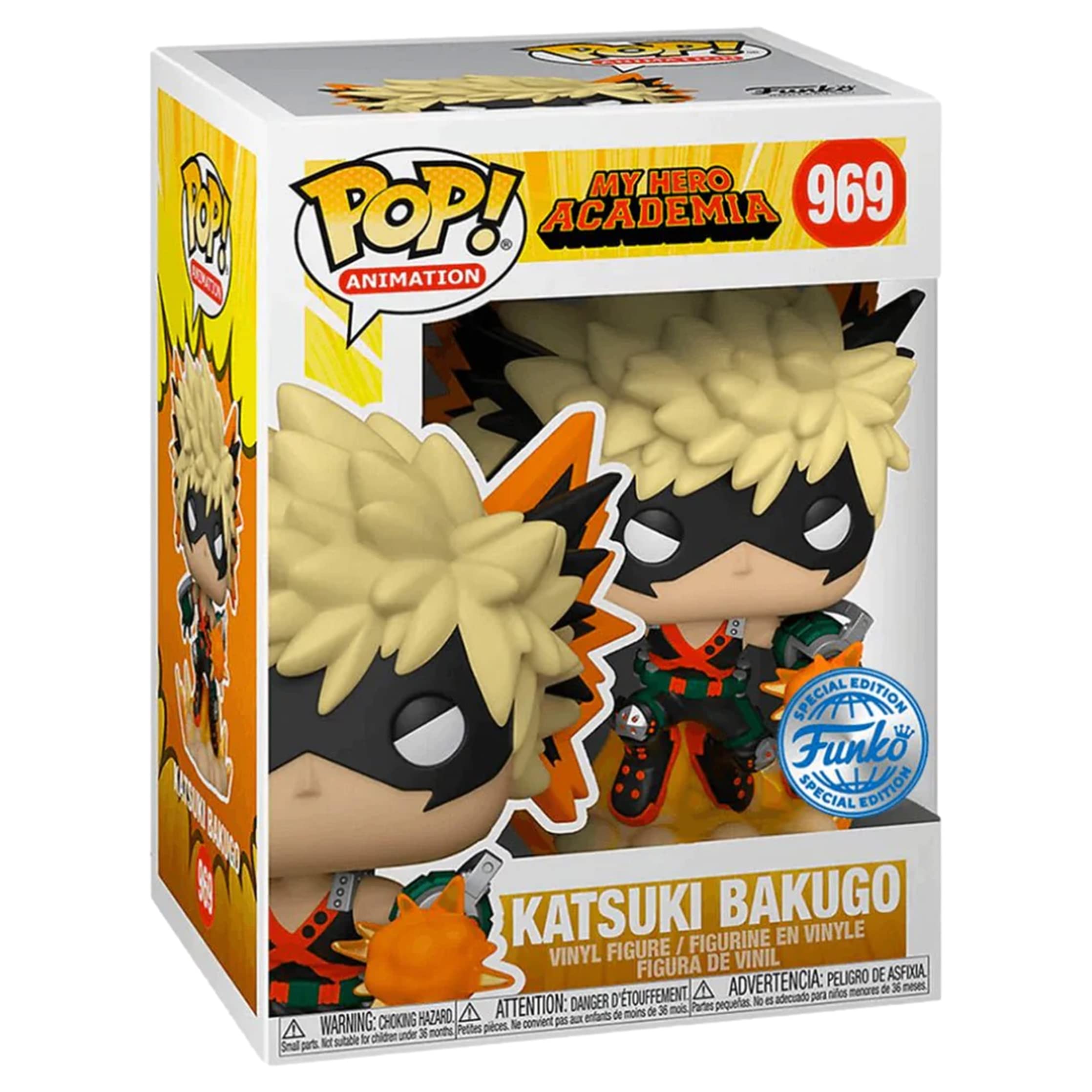 Funko! Pop Animation: My Hero Academia - Katsuki Bakugo (Explosion) Figure (Hot Topic Exclusive)