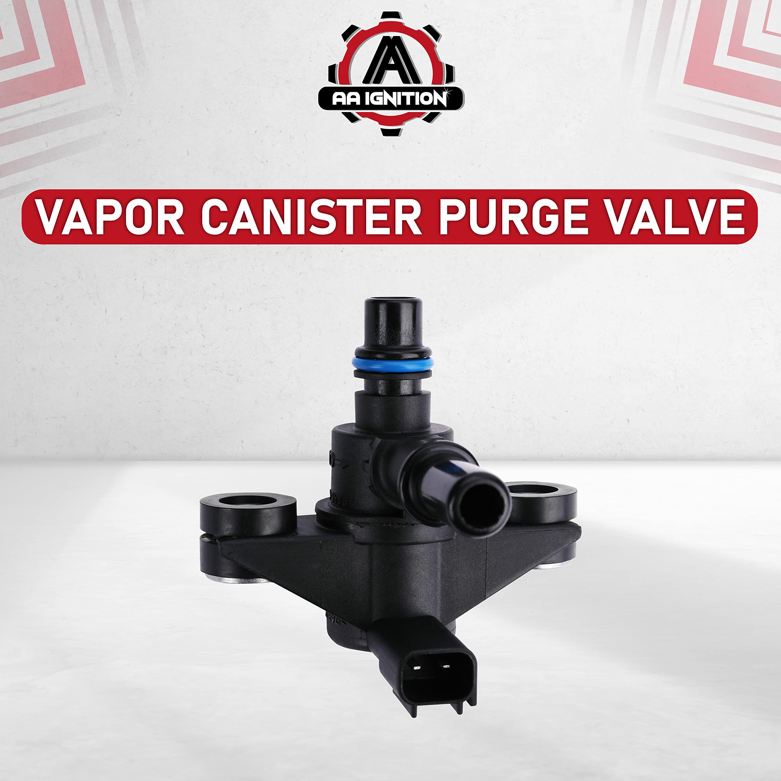 Vapor Canister Purge Valve - Replaces CX-2409, AU5Z9C915B, AU5Z-9C915-B, 911-222 - Compatible with Ford, Mazda, Lincoln, Mercury - Edge, Explorer, Escape, F150, Focus, Fusion, Mustang, Taurus, MKX