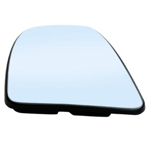 New Driver Side Lower Mirror Glass Replacement for 2015 2016 2017 Ford Transit T150 T250 T350 - Left Pass Convex Lower Mirror Glass with Rear Holder, Replace BK3Z17K707A