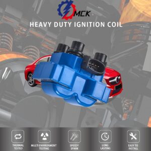 MCK 2 pcs Engine Ignition Coil Pack Compatible With Mazda Mercury Ford Mustang Lincoln 626 Ranger Cobra Escort Tracer 92 1997 2000 90-03 L4 V8 1.9L 2.0L 2.3L 2.5L 4.6L 4.8L 5.0L