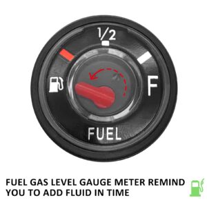 Fuel Gas Tank Level Gauge Meter for Yamaha Big Bear 400 Grizzly 600 Kodiak 400 YFM400 YFM600 (OEM# 4SH-24260-11-00 4SH-24261-00-00)