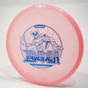 Innova Invader (Luster) Putter & Approach Golf Disc, Pick Weight/Color [Stamp & Exact Color May Vary] Pink 167-169 Grams