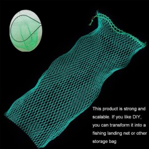 JZTang Fishing Net Bag Foldable Fishing Keep Net Diving Bag 4/5 Inch Mesh 35 Inch Length Fishing Net