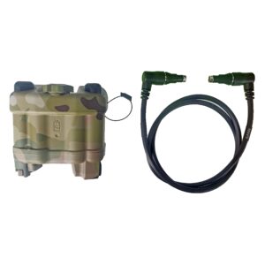 Armorwerx PVS-31 / BNVD-1531 / ANVIS NVG 4 Cell Remote Battery Pack for Night Vision (Multicam, BNVD Cable)