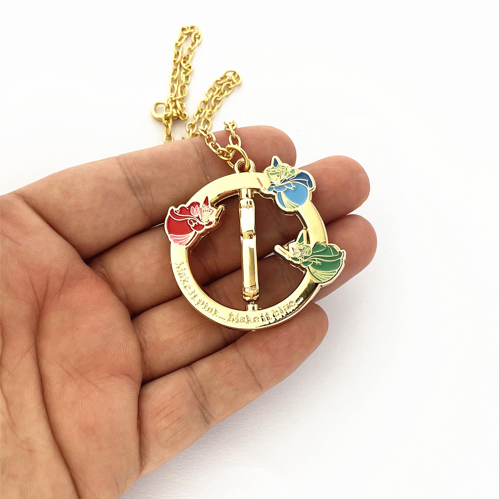 DreamWater Anime Cosplay Metal Necklace Gifts for Men Woman