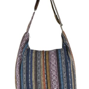 Your Cozy Sling Purse Hippie Bags For Women Crossbody Bag Thai Top Handmade Shoulder Bag with Adjustable Strap Tribe-04