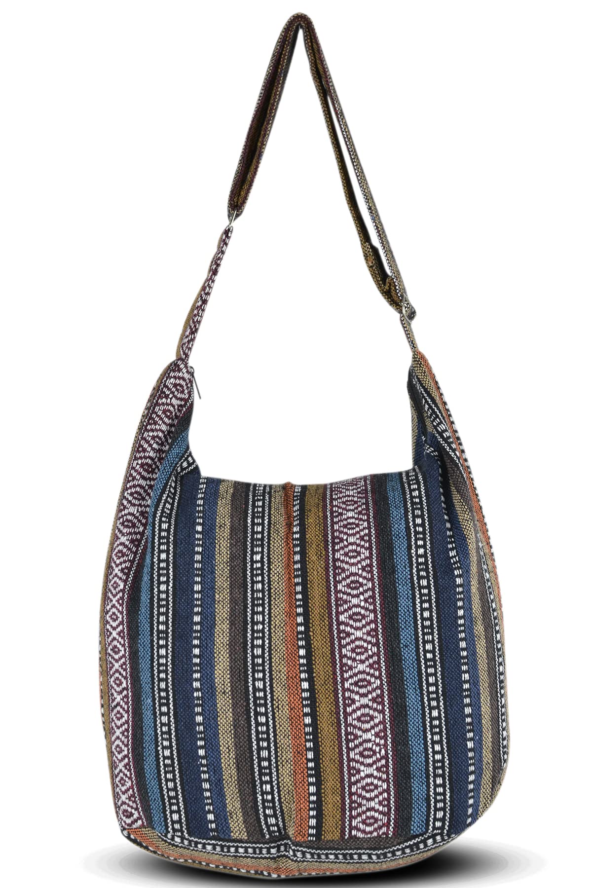 Your Cozy Sling Purse Hippie Bags For Women Crossbody Bag Thai Top Handmade Shoulder Bag with Adjustable Strap Tribe-04