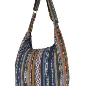 Your Cozy Sling Purse Hippie Bags For Women Crossbody Bag Thai Top Handmade Shoulder Bag with Adjustable Strap Tribe-04