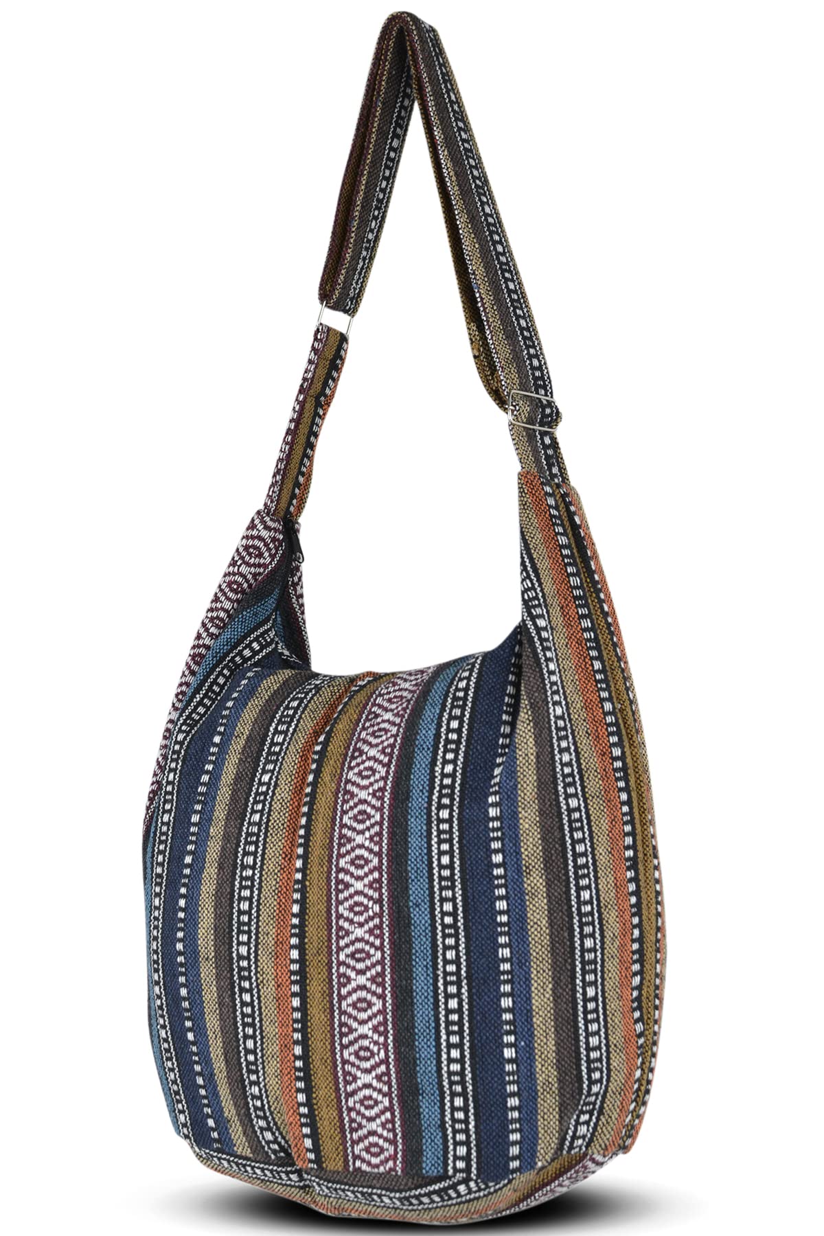 Your Cozy Sling Purse Hippie Bags For Women Crossbody Bag Thai Top Handmade Shoulder Bag with Adjustable Strap Tribe-04