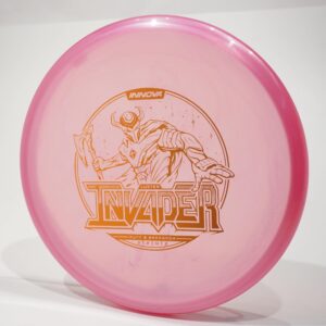 Innova Invader (Luster) Putter & Approach Golf Disc, Pick Weight/Color [Stamp & Exact Color May Vary] Pink 167-169 Grams