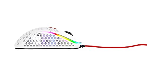 XTRFY M4 RGB, Ultra-Light Wired Gaming Mouse, Ergonomic Design for Right-Handers, Pixart 3389 Sensor, Adjustable RGB Lighting, Tokyo (Limited Edition)