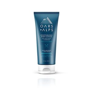 oars + alps body lotion with vitamin e, hydrates with shea butter and sunflower oil, fresh ocean splash, 8 oz