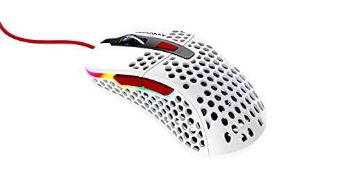 XTRFY M4 RGB, Ultra-Light Wired Gaming Mouse, Ergonomic Design for Right-Handers, Pixart 3389 Sensor, Adjustable RGB Lighting, Tokyo (Limited Edition)