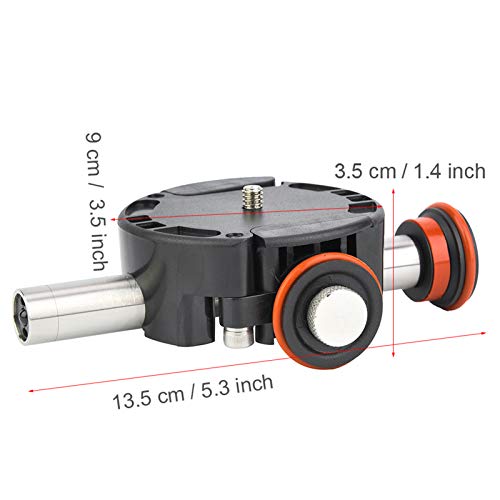 Camera Video Track Dolly, Small Size Electric Slider Photography Car Light Weight for Phone for Action Cameras