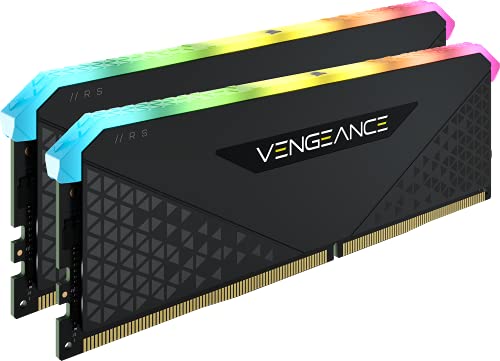 CORSAIR VENGEANCE RGB RS 64GB (2x32GB) DDR4 3600 (PC4-28800) C18 Desktop memory