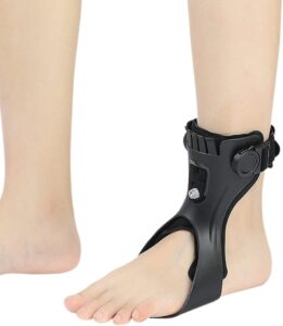 gfbhd foot drop orthosis drop foot brace orthosis ankle support drop orthosis rehabilitation use after ankle injury and fracture (color : left foot, size : l)