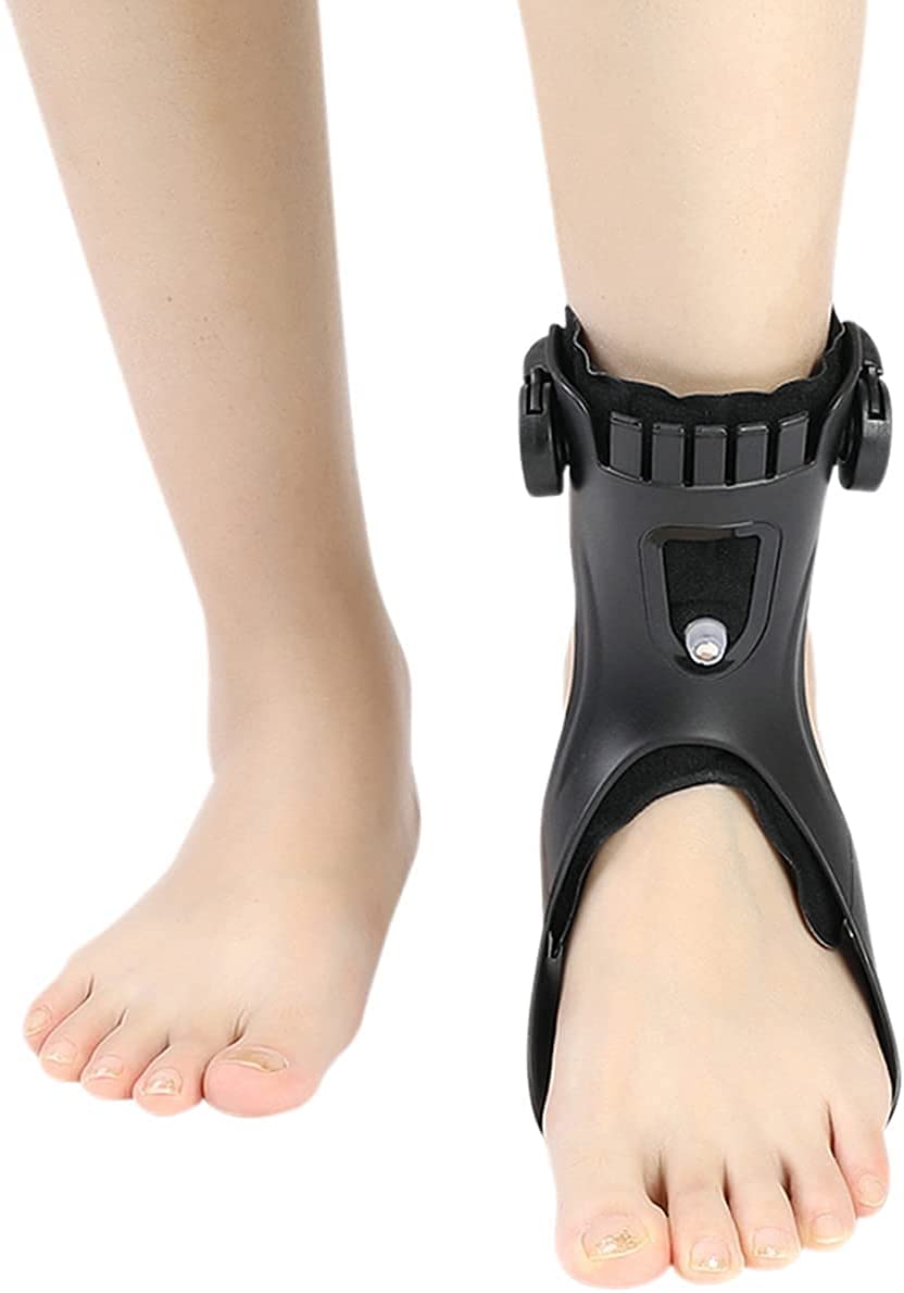 GFBHD Foot Drop orthosis Drop Foot Brace Orthosis Ankle Support Drop Orthosis Rehabilitation Use After Ankle Injury and Fracture (Color : Right Foot, Size : M)