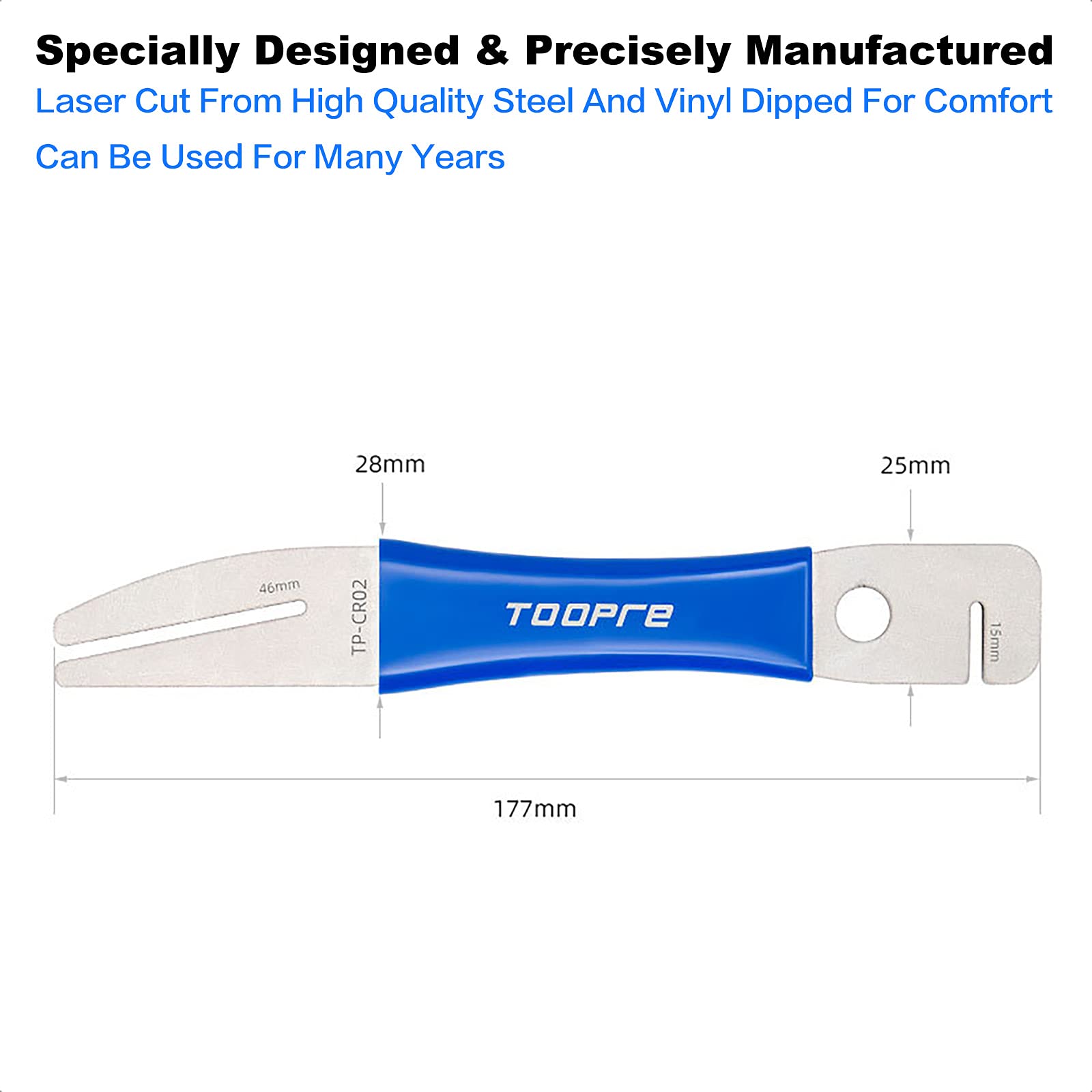 ALEOED Rotor Truing Fork, Bicycle Disk Brake Rotor Alignment Tool for Mountain Road Bike MTB