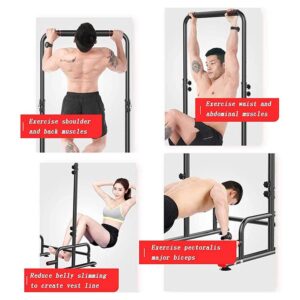 KDFJ Indoor Sport Horizontal Bars,Multifuncional Power Tower,Pull Up Bar, Home Gym Fitness Equipment Abdominal Muscle Trainer Workout-Standard