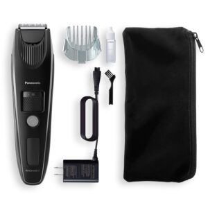 Panasonic Men's Precision Power Beard, Mustache and Hair Trimmer, Cordless Precision Power, Hair Clipper with Comb Attachment and 19 Adjustable Settings, Washable, BROAGE Cleaning Brush