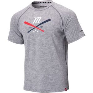 MARUCCI MEN'S CROSSOVER MARLED TEE GRAY