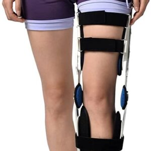 GFBHD Foot Drop orthosis Knee, Ankle and Foot Orthosis Fixation Brackets Leg Protectors for Hip Fractures Femoral Fractures and Ankle Joint Injuries to Avoid Secondary Injuries (Color : Left)