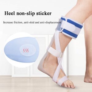 GFBHD Foot Drop orthosis Ankle Foot Drop Posture Correction Brace Splint Leaf Spring Used for Leg Support Rehabilitation and Posture Correction After an Ankle Injury (Color : Right, Size : L)