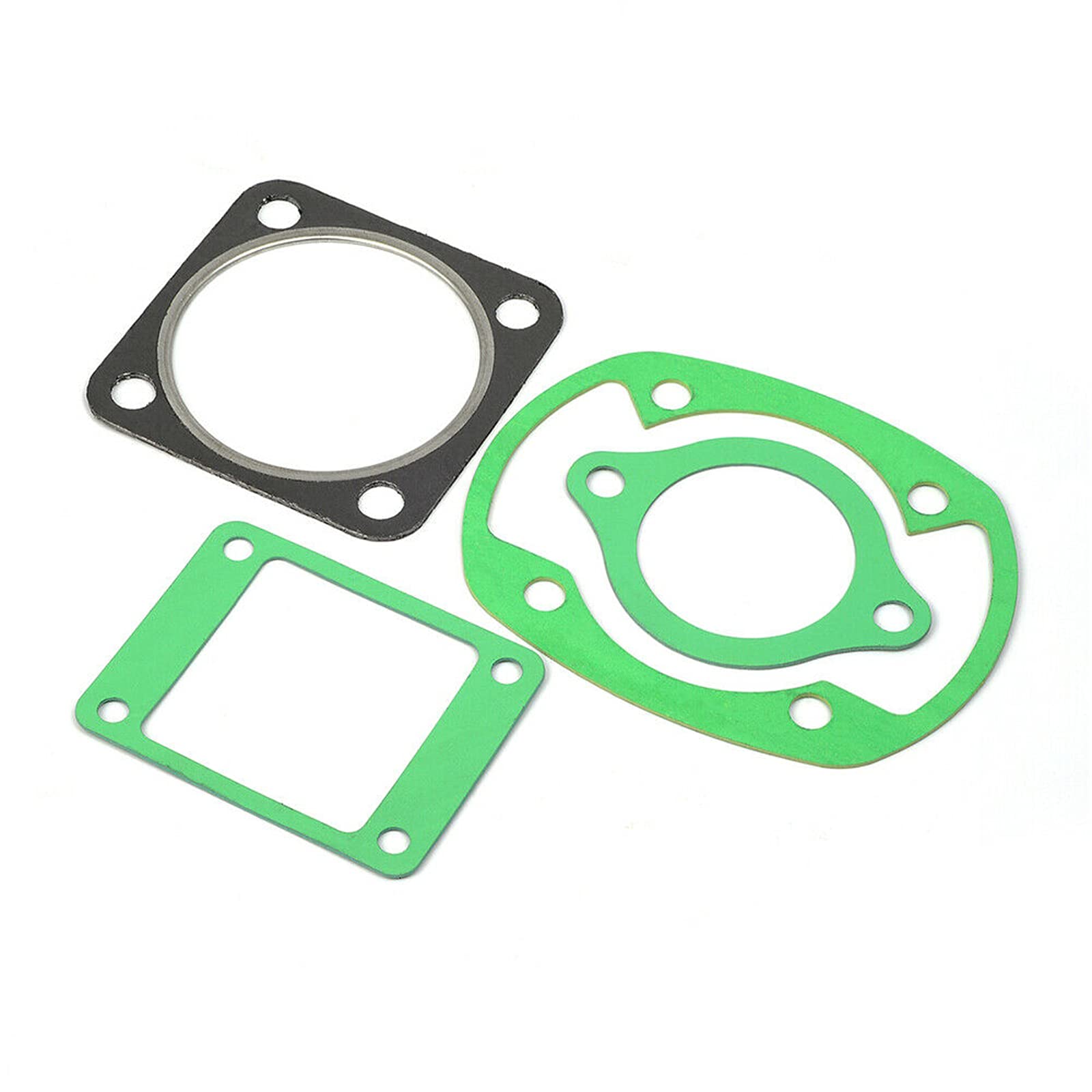 MOTO1988 Standard 68mm Piston Gasket Kit and Ring for Yamaha G1 2-Cycle Gas Golf Cart 1978-1989 J10-11631-00-96 J10-11610-00-00