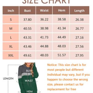 MixShe Womens Fall Fashion 2024 Long Sleeve Shirts for Women Tops Trendy Sweatshirts Hoodies Fashion Outfits Clothes Ladies Casual Tunics Black Gray X-Large