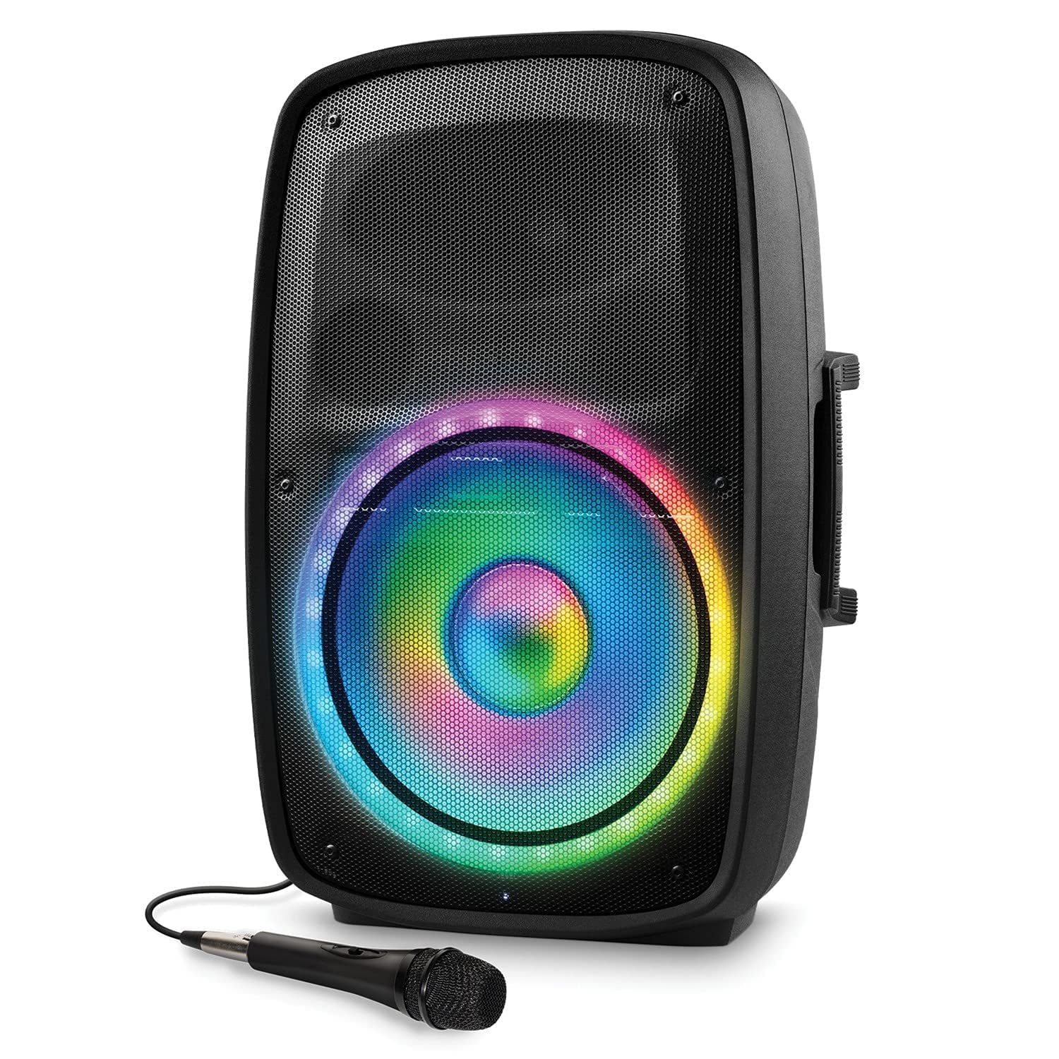 Ion Audio Total PA Glow MAX - Bluetooth Speaker, PA System with Microphone Stand & Party Lights (Renewed)