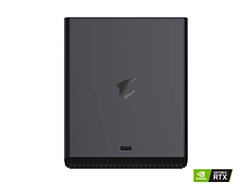 GIGABYTE AORUS RTX 3080 Gaming Box (REV2.0) eGPU, WATERFORCE All-in-One Cooling System, LHR, Thunderbolt 3, GV-N3080IXEB-10GD REV2.0 External Graphics Card