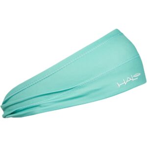 halo headband bandit - 4" wide pullover sweatband for both women and men (mint)