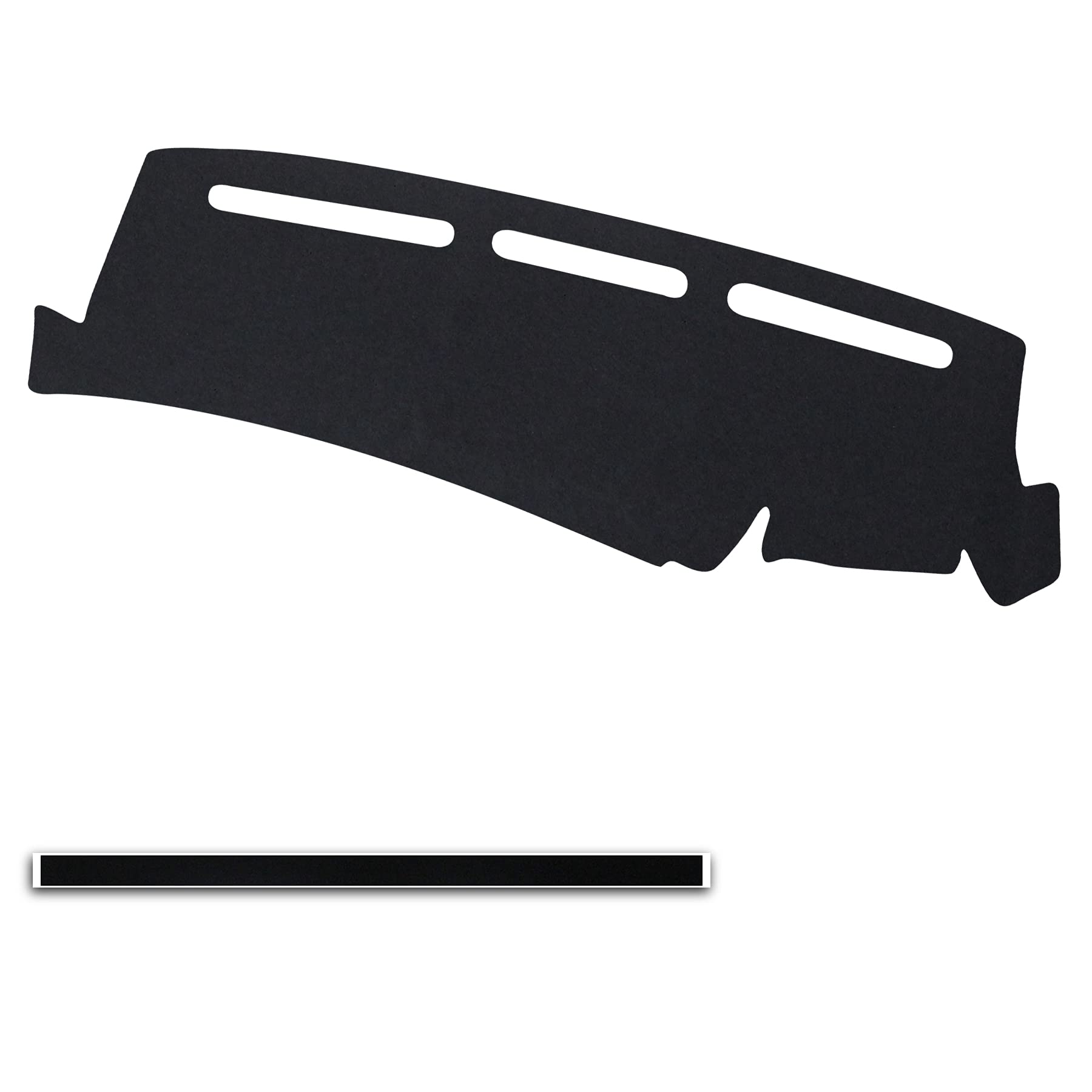 NDRUSH Dashboard Cover Dash Cover Mat Custom Compatible with 1999-2006 Chevy Silverado GMC Sierra 2001-2006 Chevy Avalanche 1500 2500 2000-2006 Tahoe Suburban 2000-2006 GMC Yukon XL