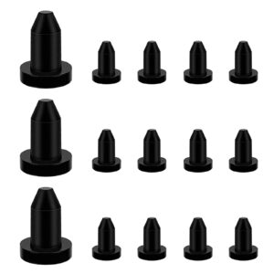 XHBTS 12 Pack Scupper Plugs for Kayak Drain Plug, Canoe Drain Stoppers Drain Plug Kayak Plugs Kayak Accessories Compatible with Most Kayak Boat Drain Plug