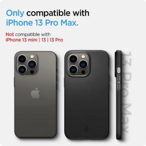 Spigen Thin Fit Designed for iPhone 13 Pro Max Case (2021) - Black